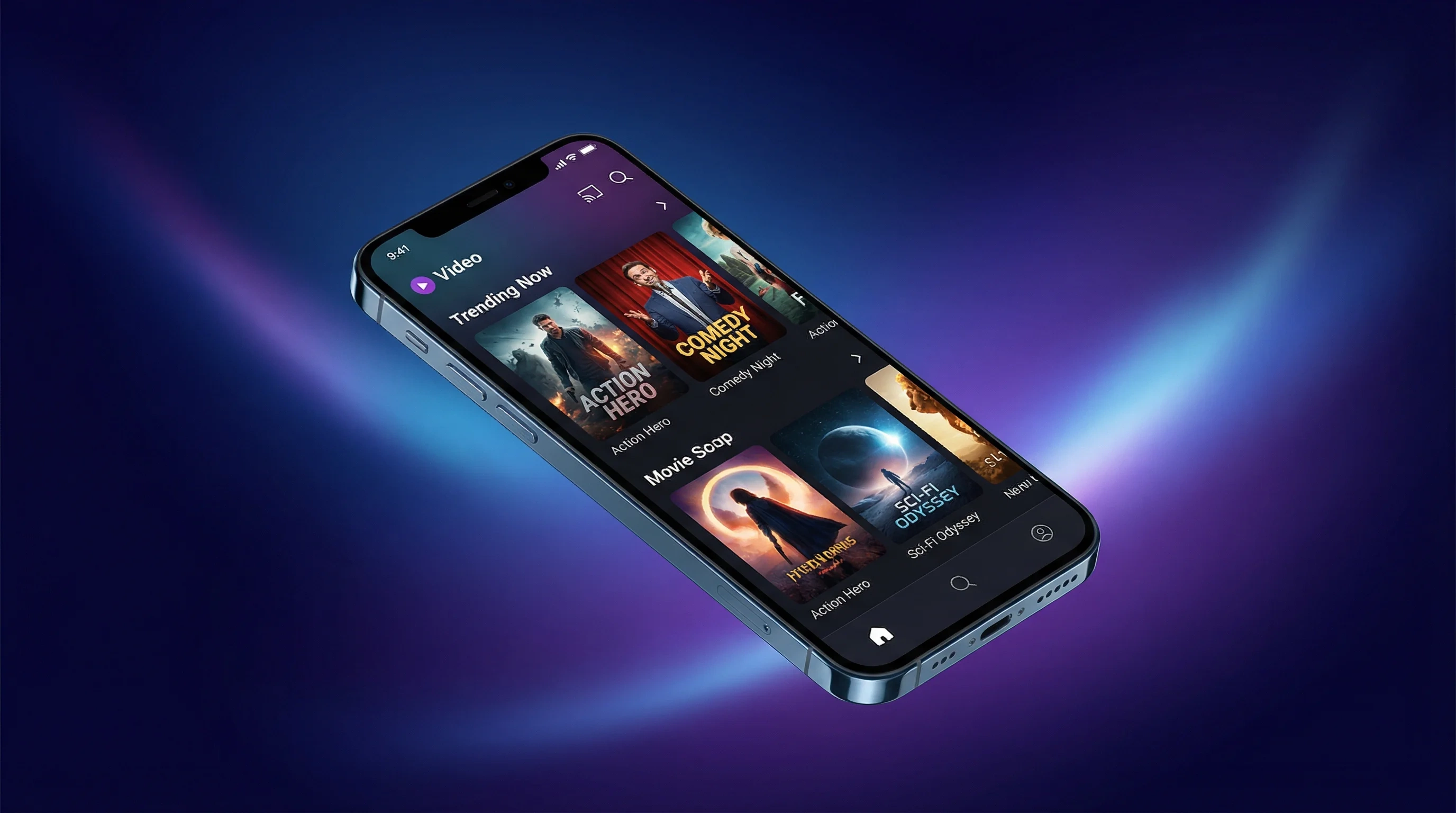 蜜桃视频官方客户端手机界面展示